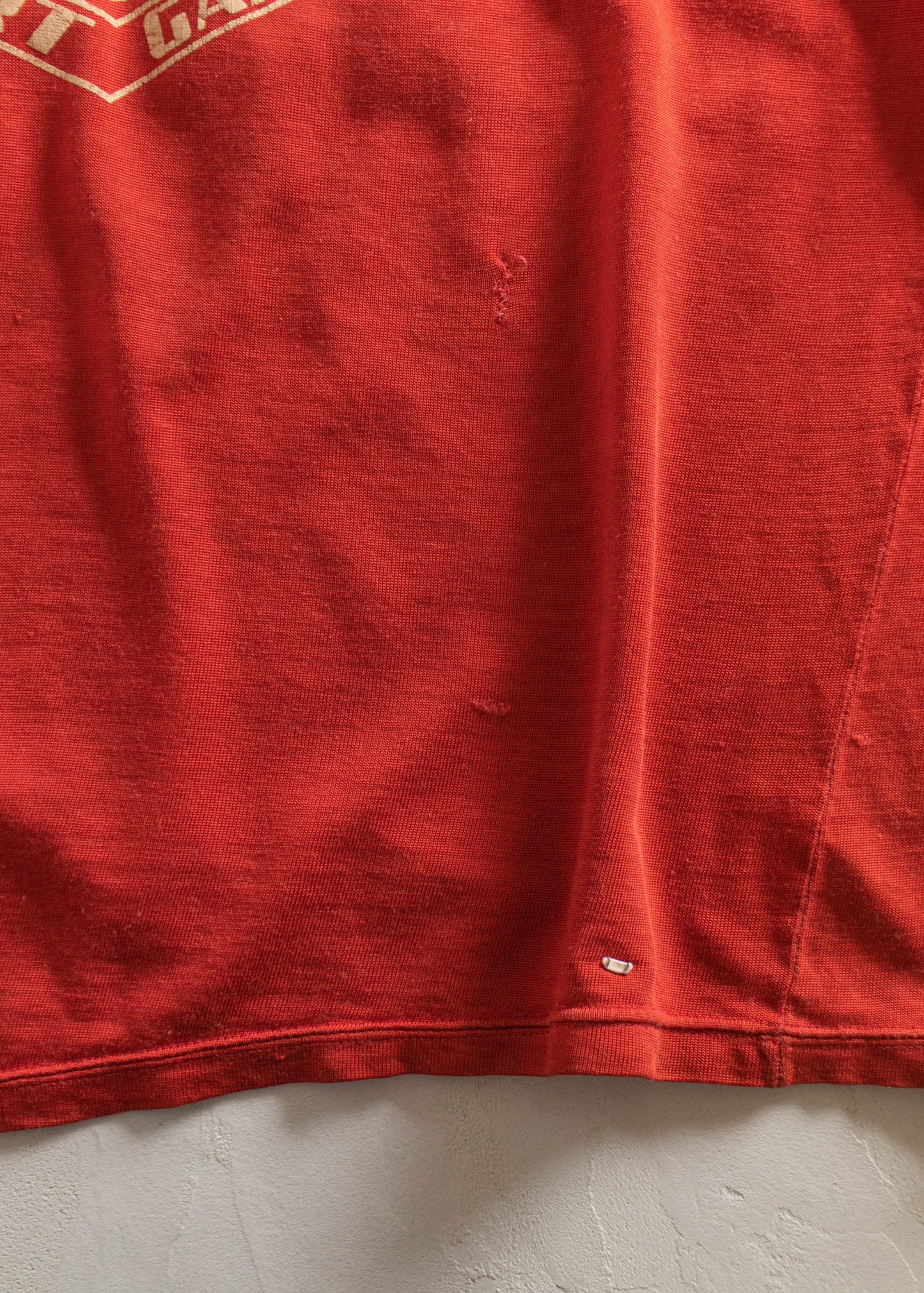 1960s Ecole Secondaire Albert Gariepy 3/4 Sleeve Sport Jersey Size M/L