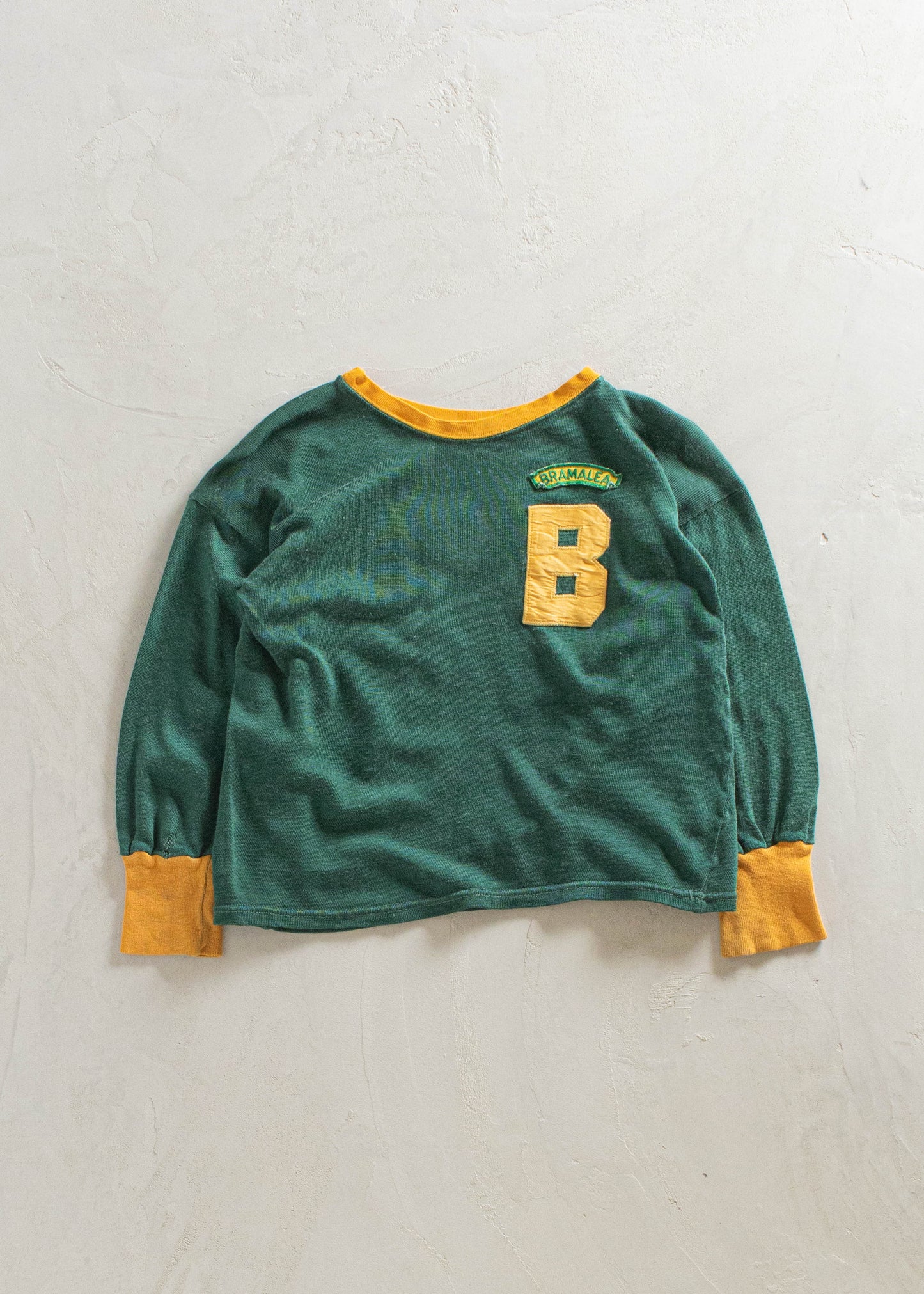 1980s Bramalea Long Sleeve Sport Jersey Size XS/S