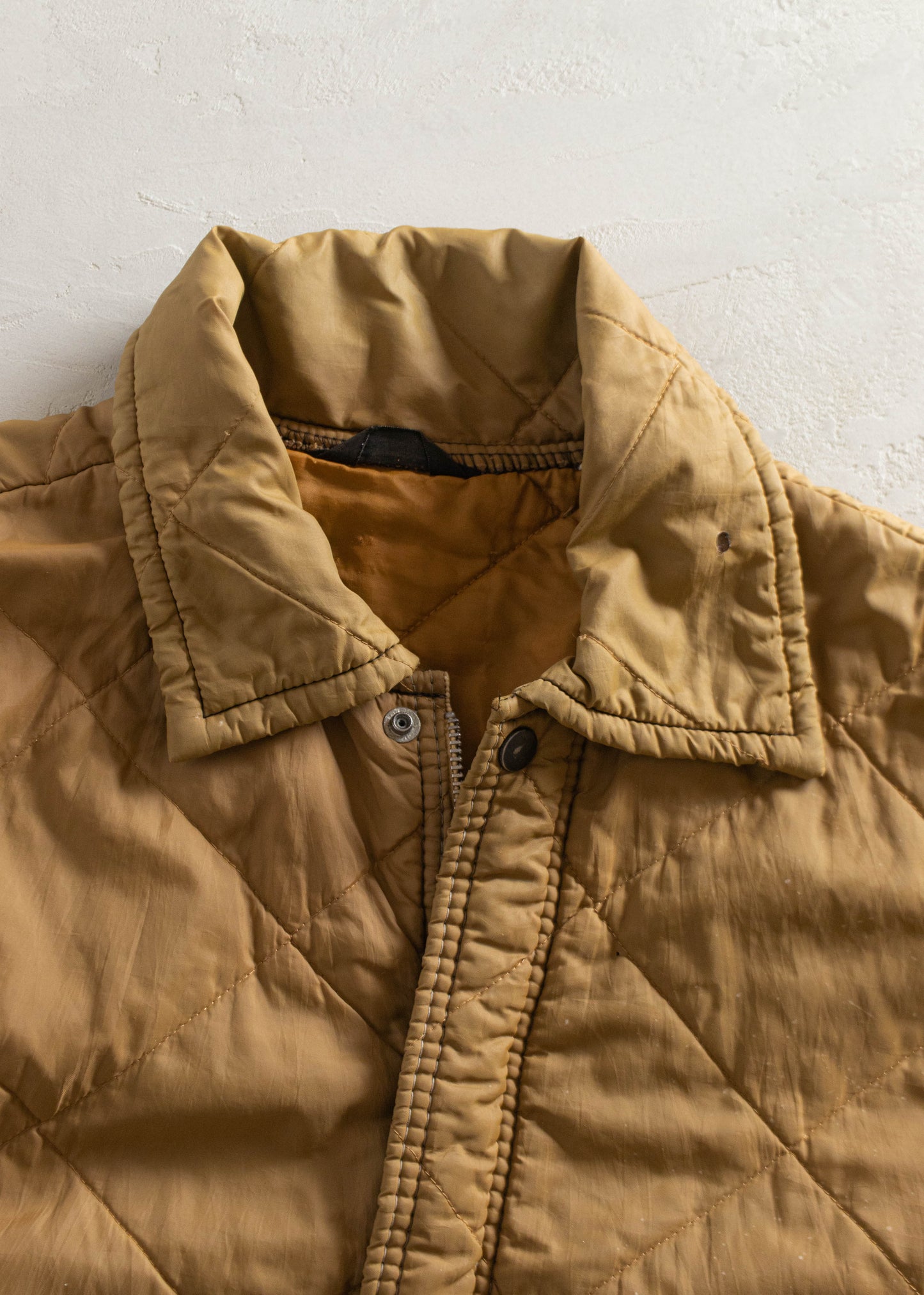 1970s Big Smith Quilted Nylon Jacket Size M/L