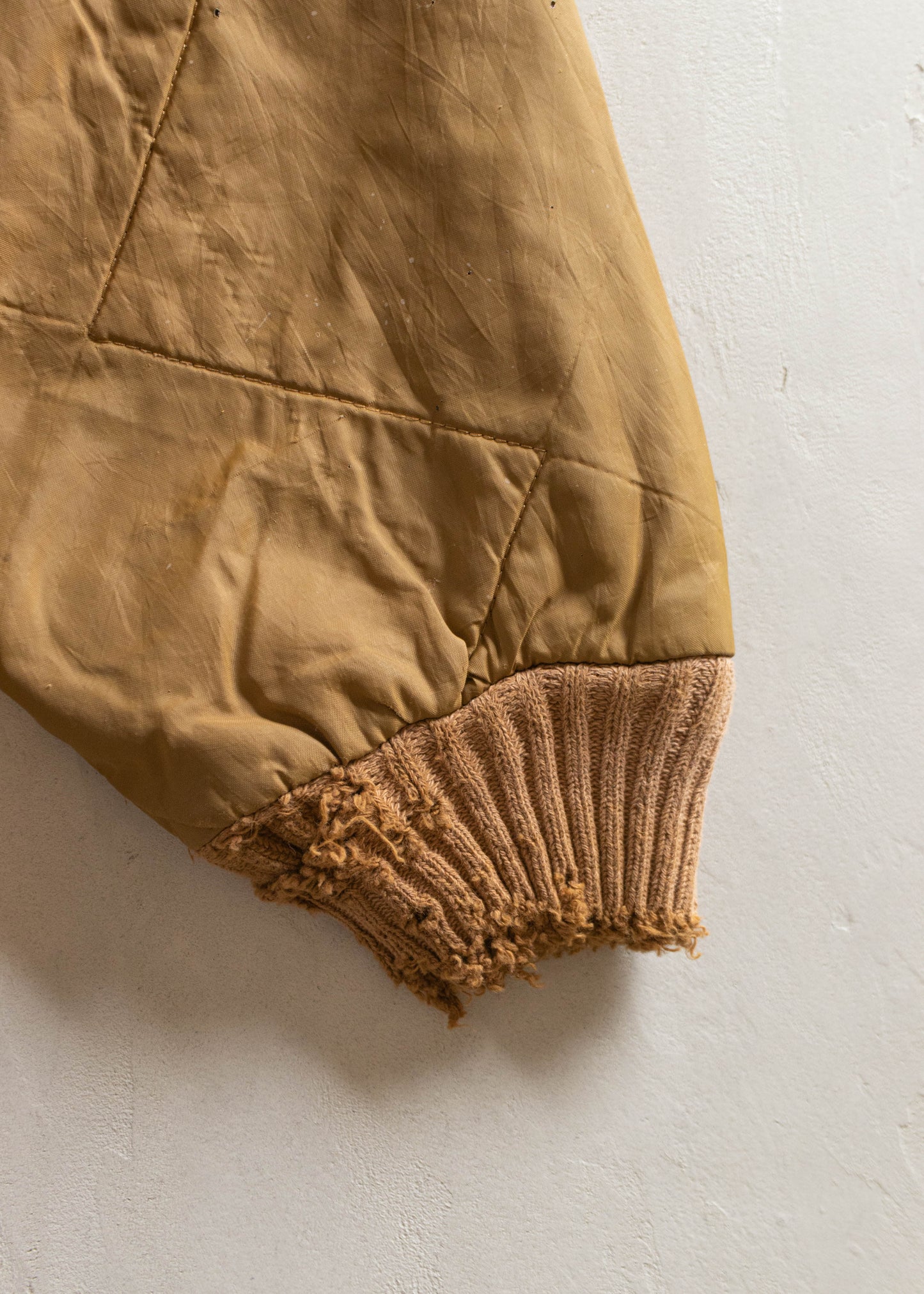 1970s Big Smith Quilted Nylon Jacket Size M/L