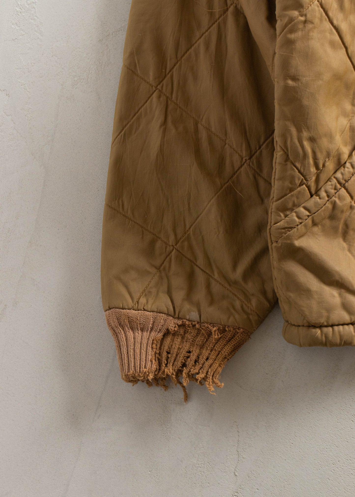 1970s Big Smith Quilted Nylon Jacket Size M/L