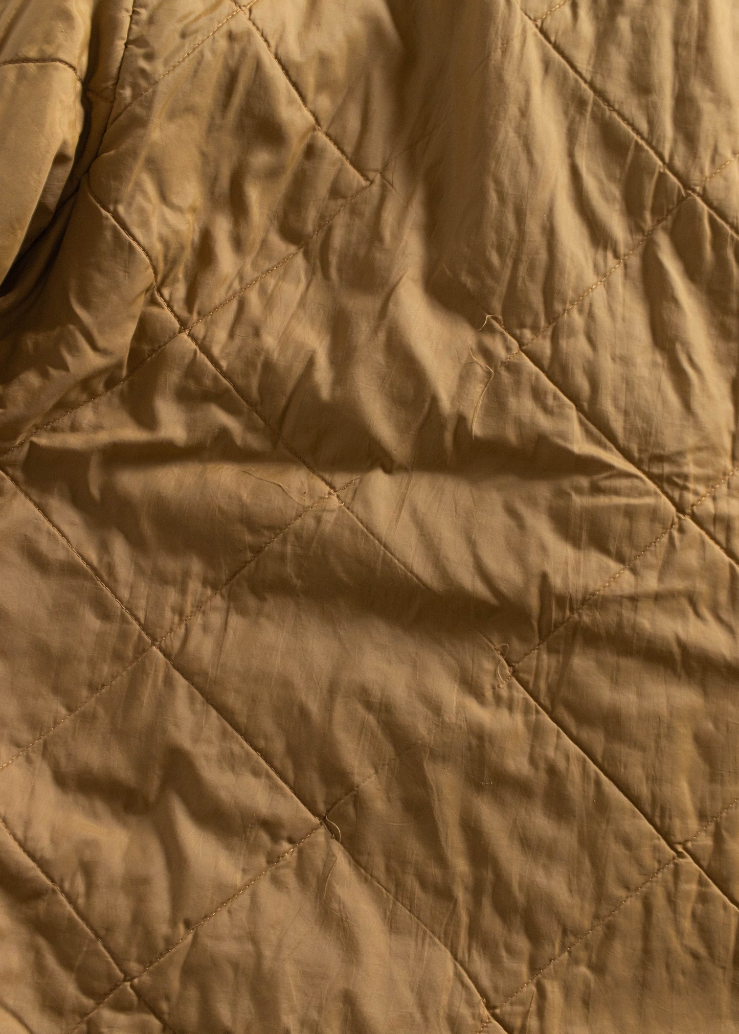 1970s Big Smith Quilted Nylon Jacket Size M/L