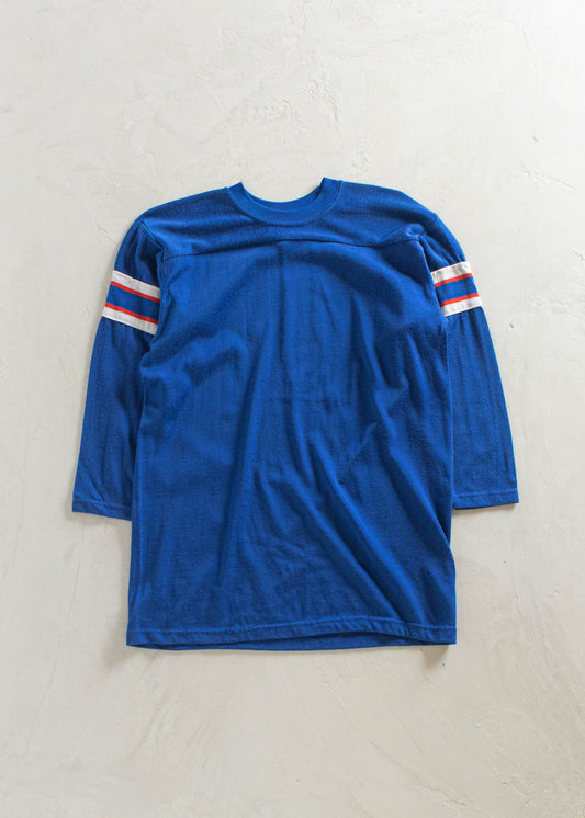 1980s Venus Athletic Uniform 3/4 Sleeve Sport Jersey Size S/M
