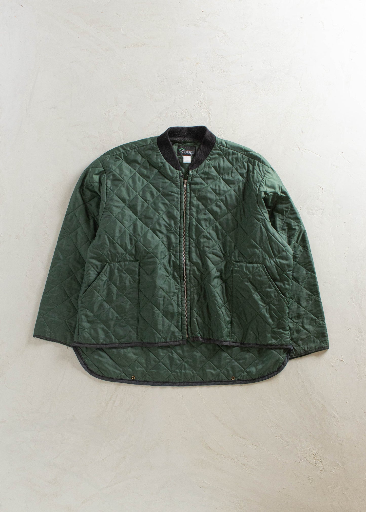 1980s Codet Quilted Nylon Jacket Size 2XL/3XL