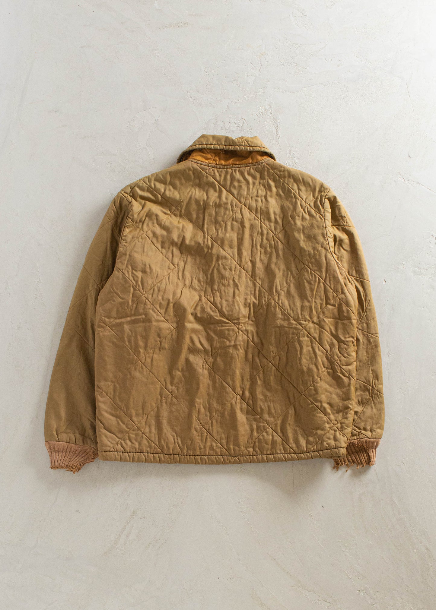 1970s Big Smith Quilted Nylon Jacket Size M/L