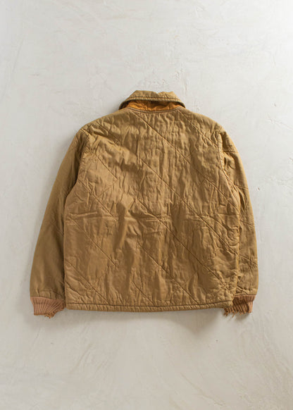 1970s Big Smith Quilted Nylon Jacket Size M/L