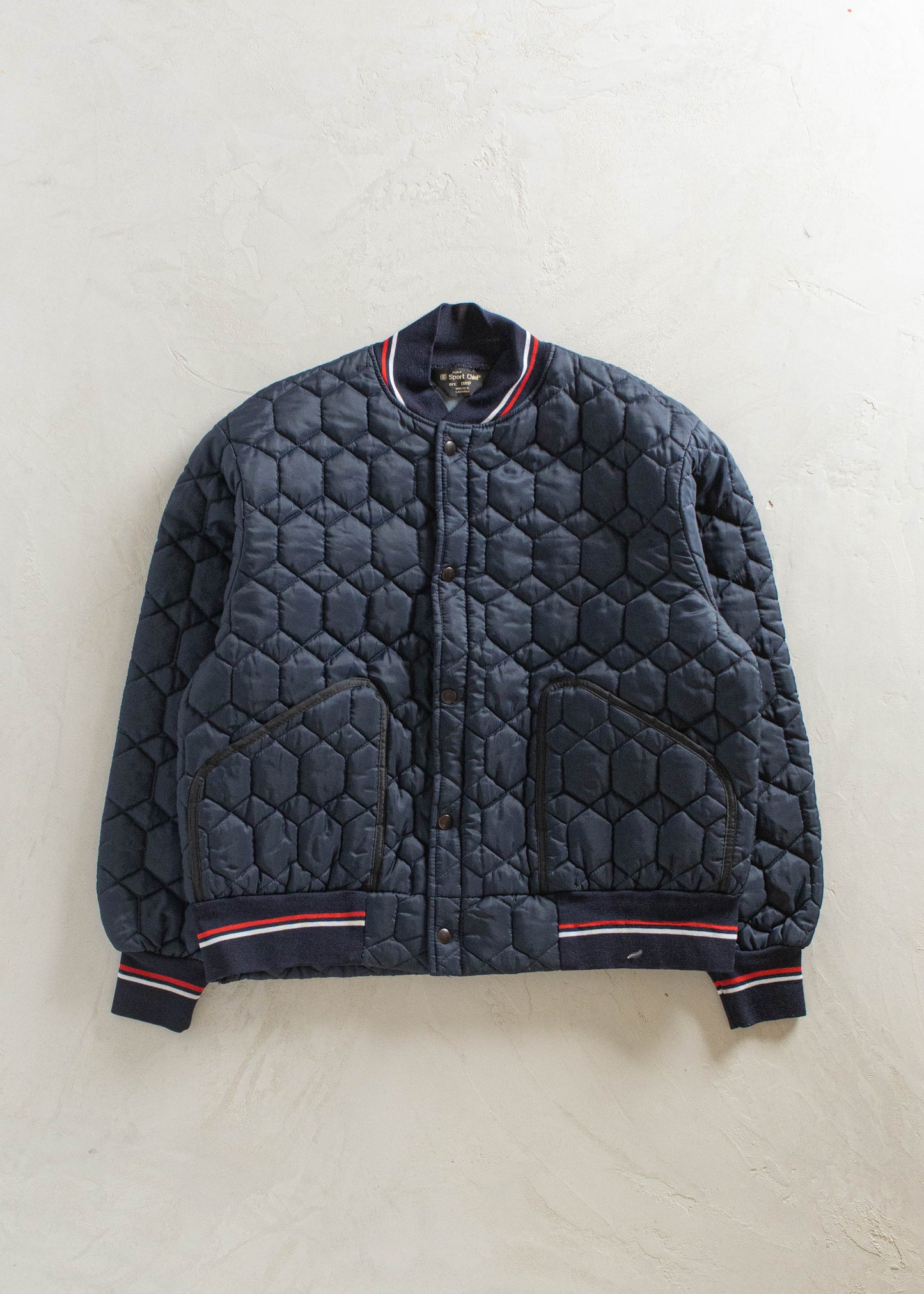 1980s Sportchief Quilted Nylon Jacket Size L/XL