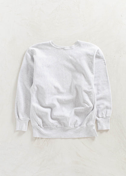 Vintage 1990s Champion Reverse Weave Grey Sweatshirt Size M/L