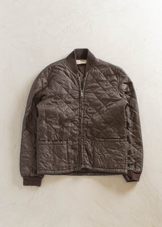 1980s Quilted Liner Jacket Size S/M