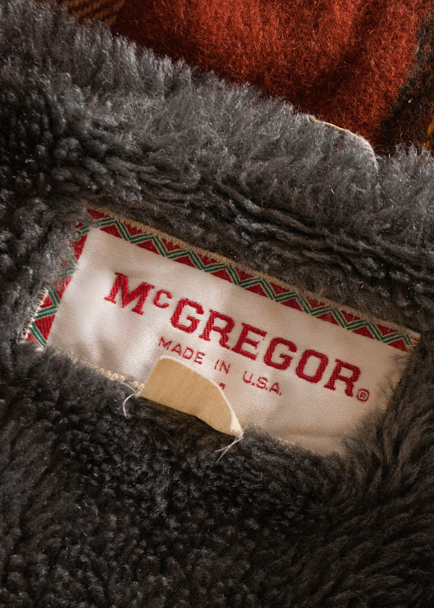 1970s McGregor Wool Flannel Jacket Size L/XL