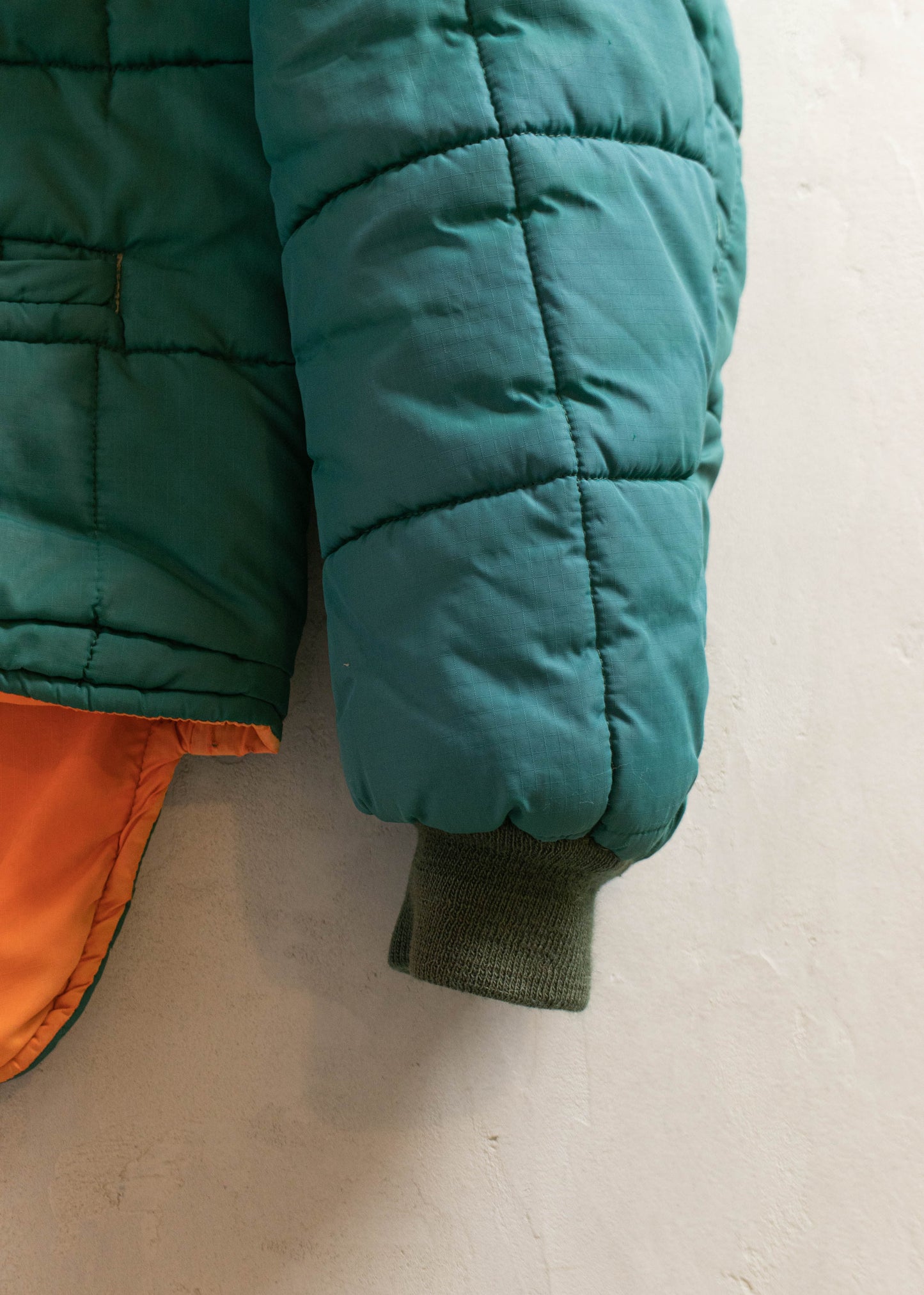 1980s Reversible Nylon Quilted Jacket Size M/L
