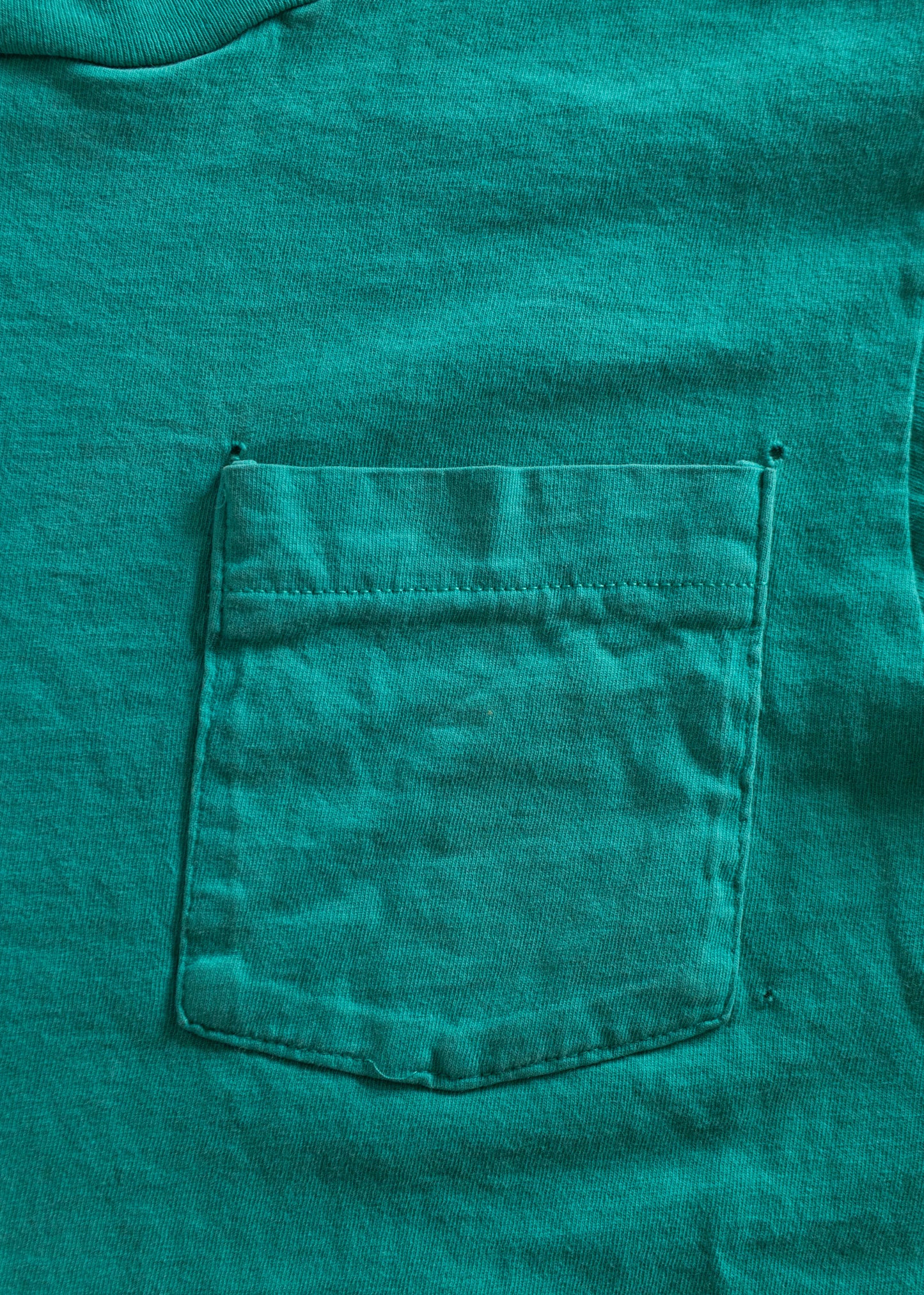 Vintage 1980s Selvedge Pocket T-Shirt Size S/M