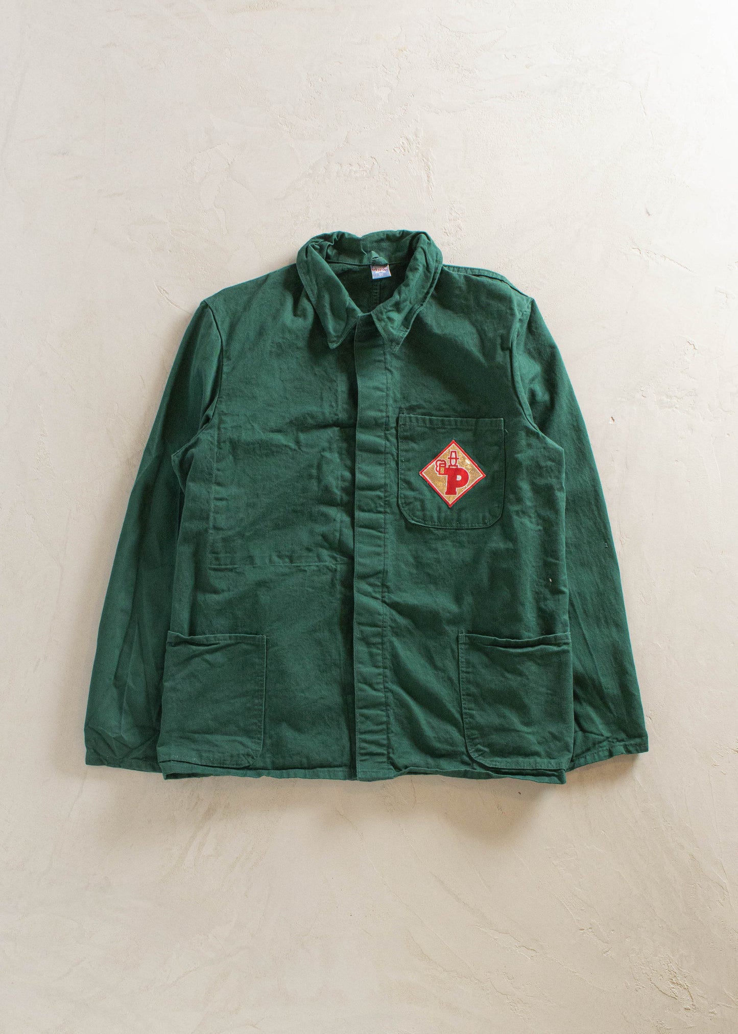 1980s Kuno French Workwear Chore Jacket Size S/M