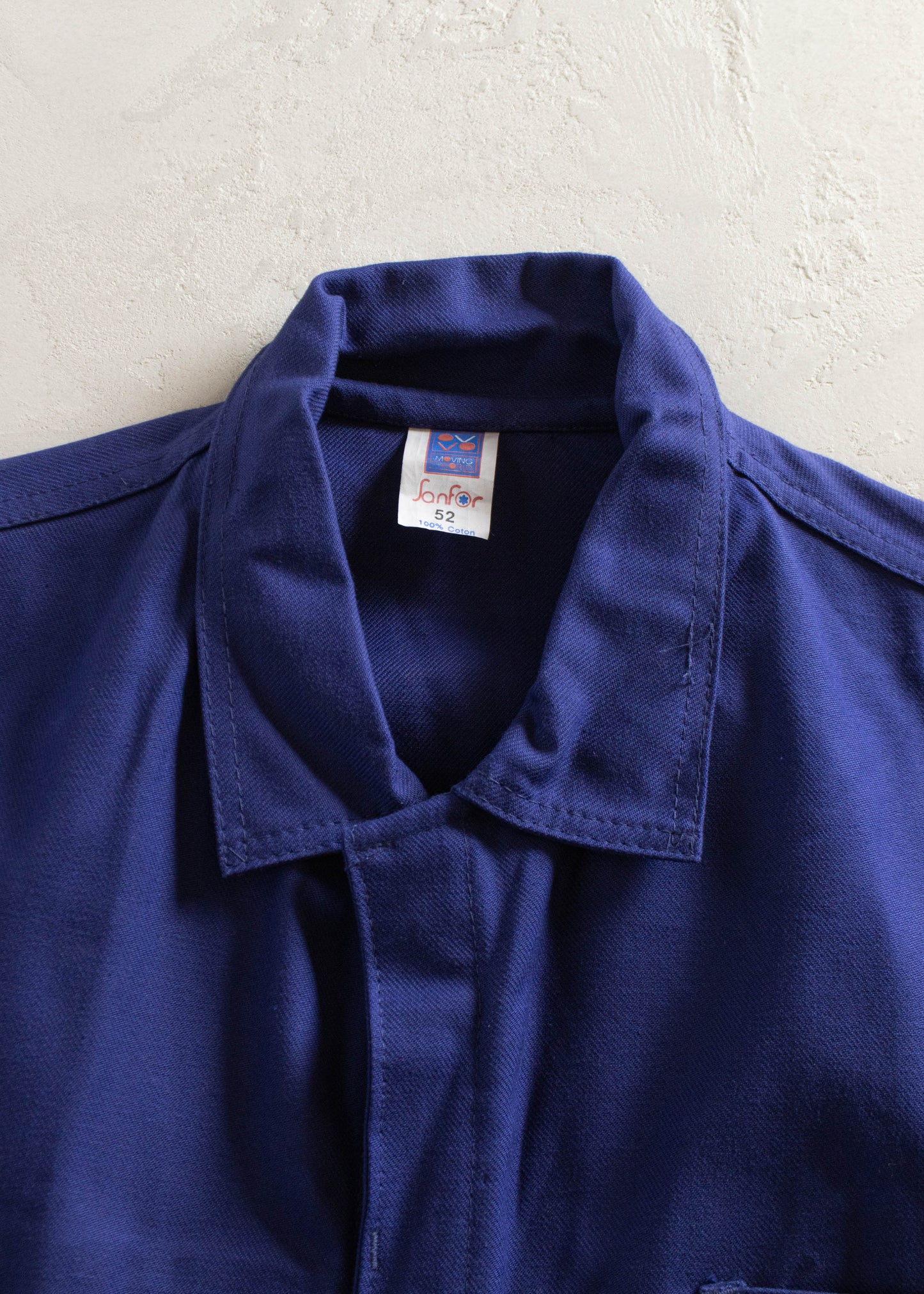 1970s Deadstock French Workwear Chore Jacket Size L/XL