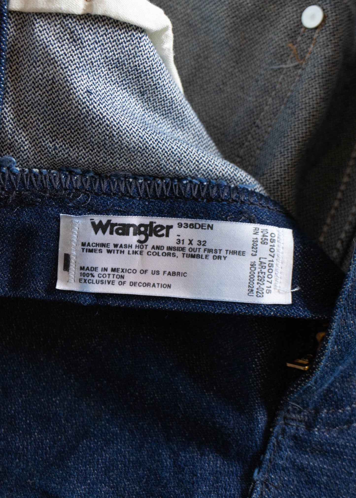 1980s Wrangler Darkwash Jeans Size Women's 27 Men's 30