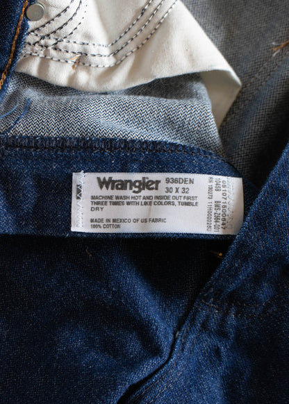 1980s Wrangler Darkwash Jeans Size Women's 27 Men's 30
