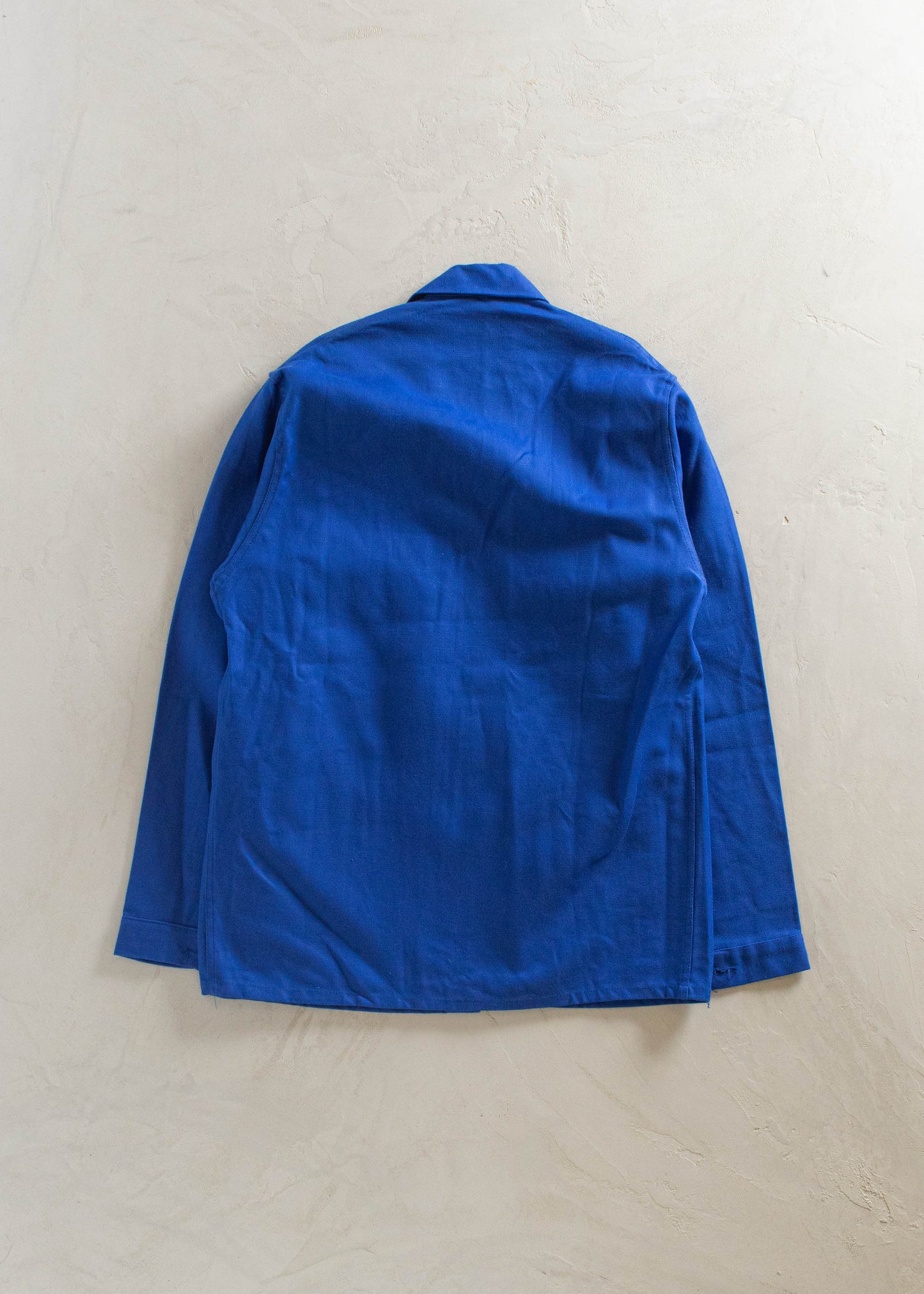 1970s Deadstock Sanforized Macober French Workwear Chore Jacket Size M/L