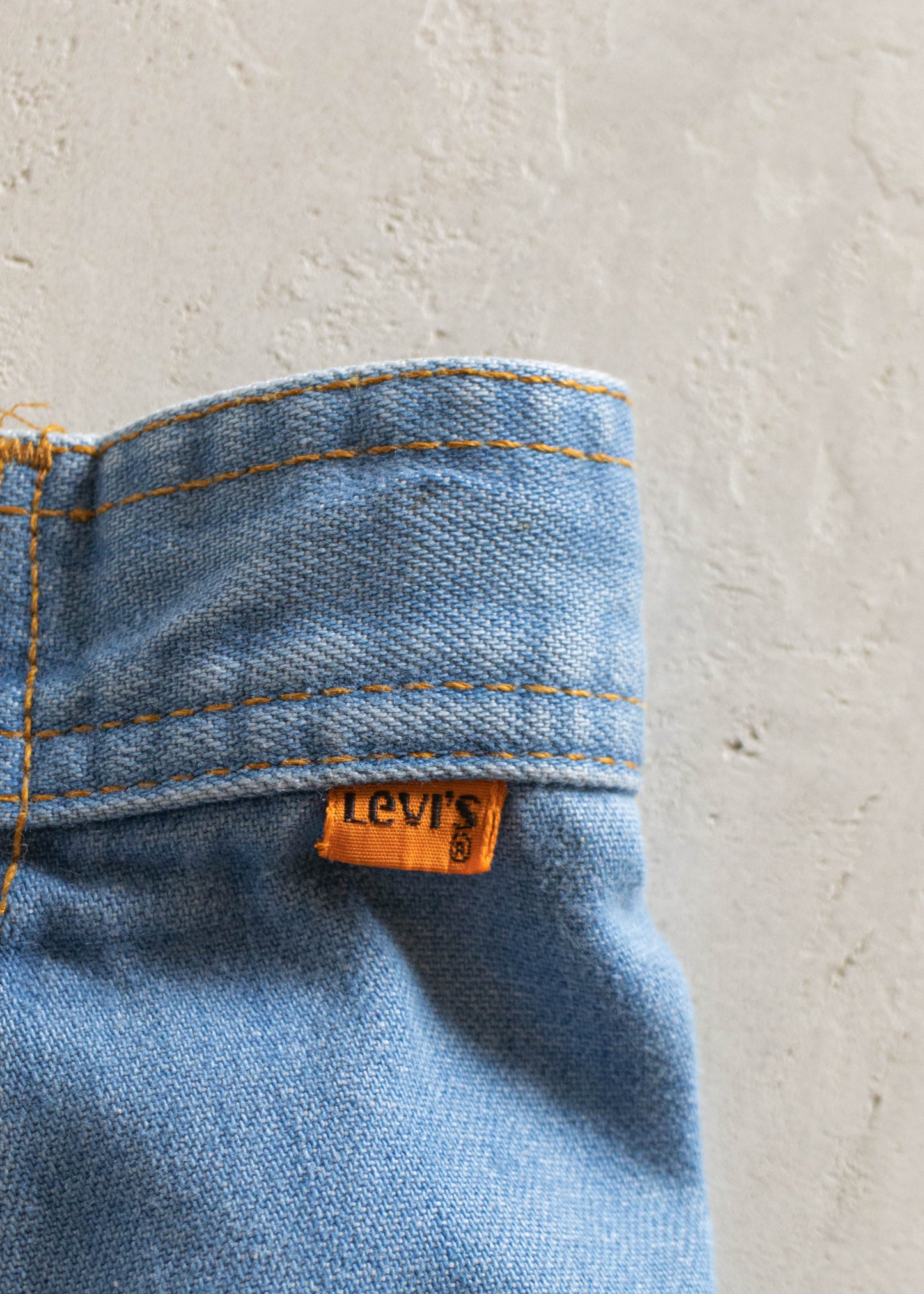 1980s Levi's Orange Tab Denim Trousers Size Women's 33 Men's 36
