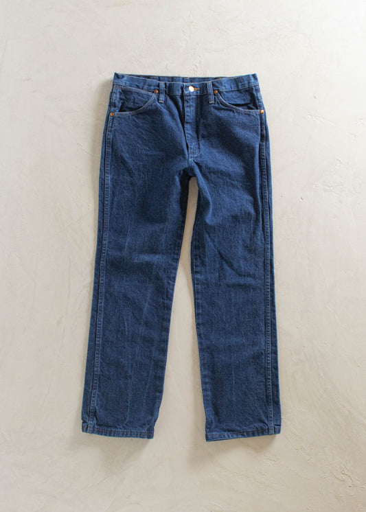 1980s Wrangler Darkwash Jeans Size Women's 29 Men's 32