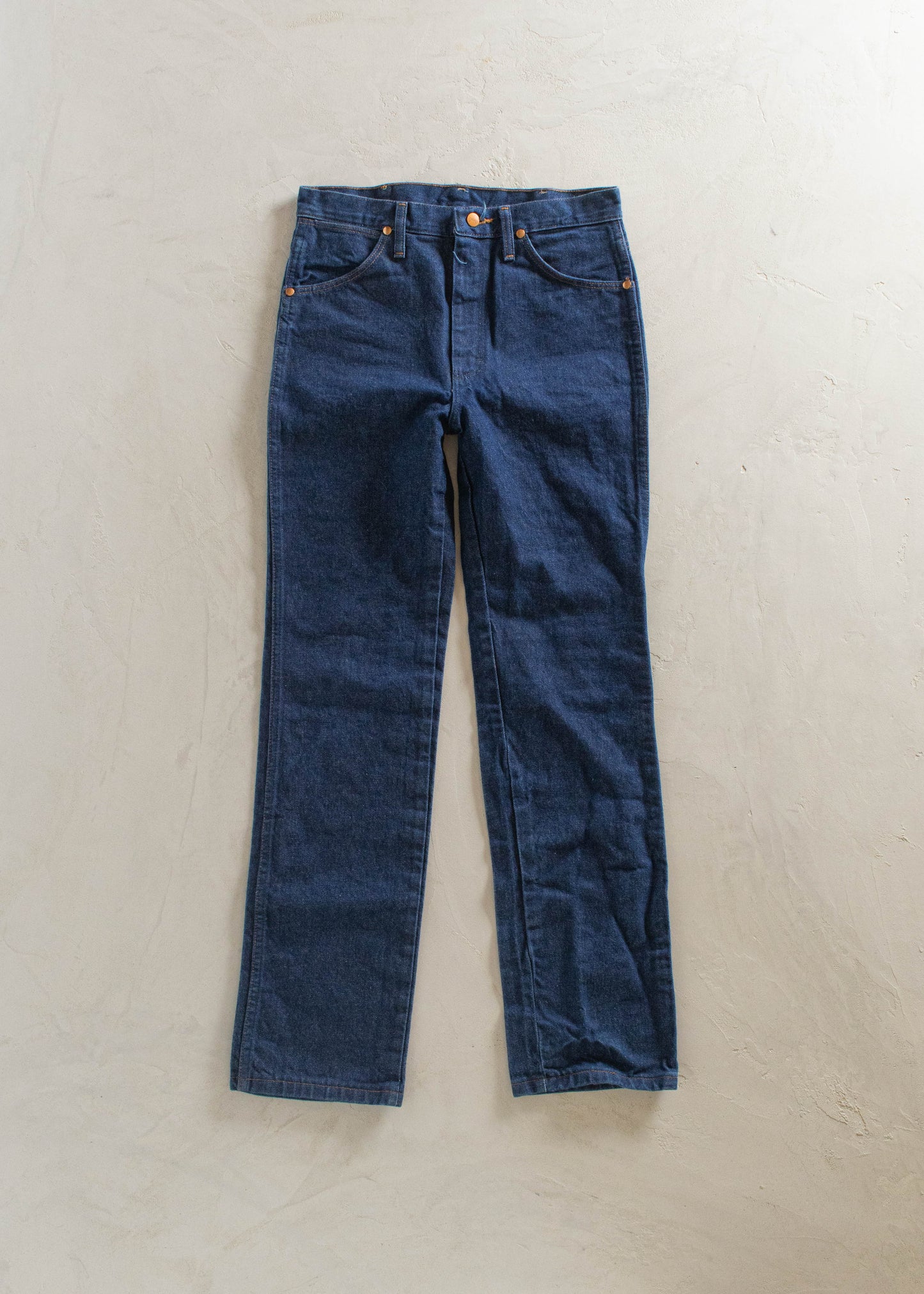 1980s Wrangler Darkwash Jeans Size Women's 27 Men's 30