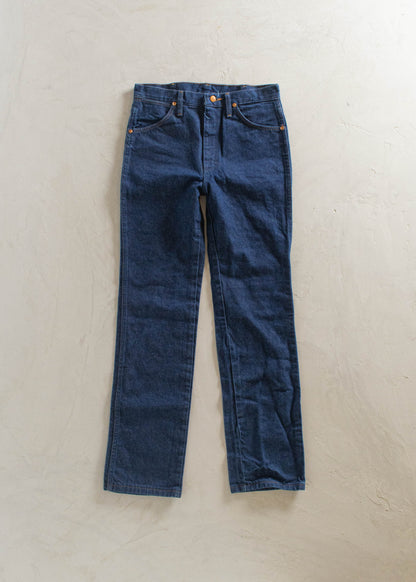 1980s Wrangler Darkwash Jeans Size Women's 27 Men's 30