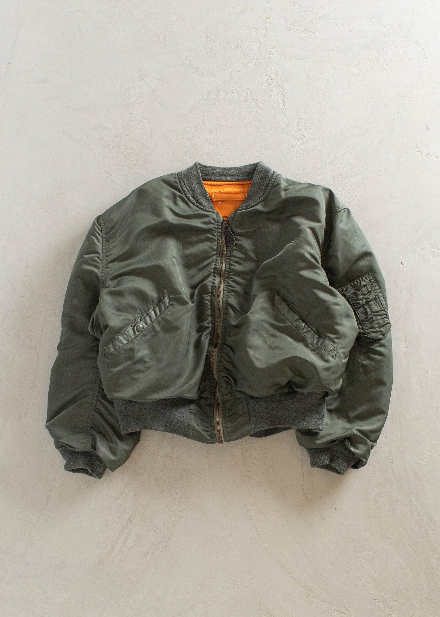 1960s Alpha Industries Flying Aviator Bomber Jacket Size M/L