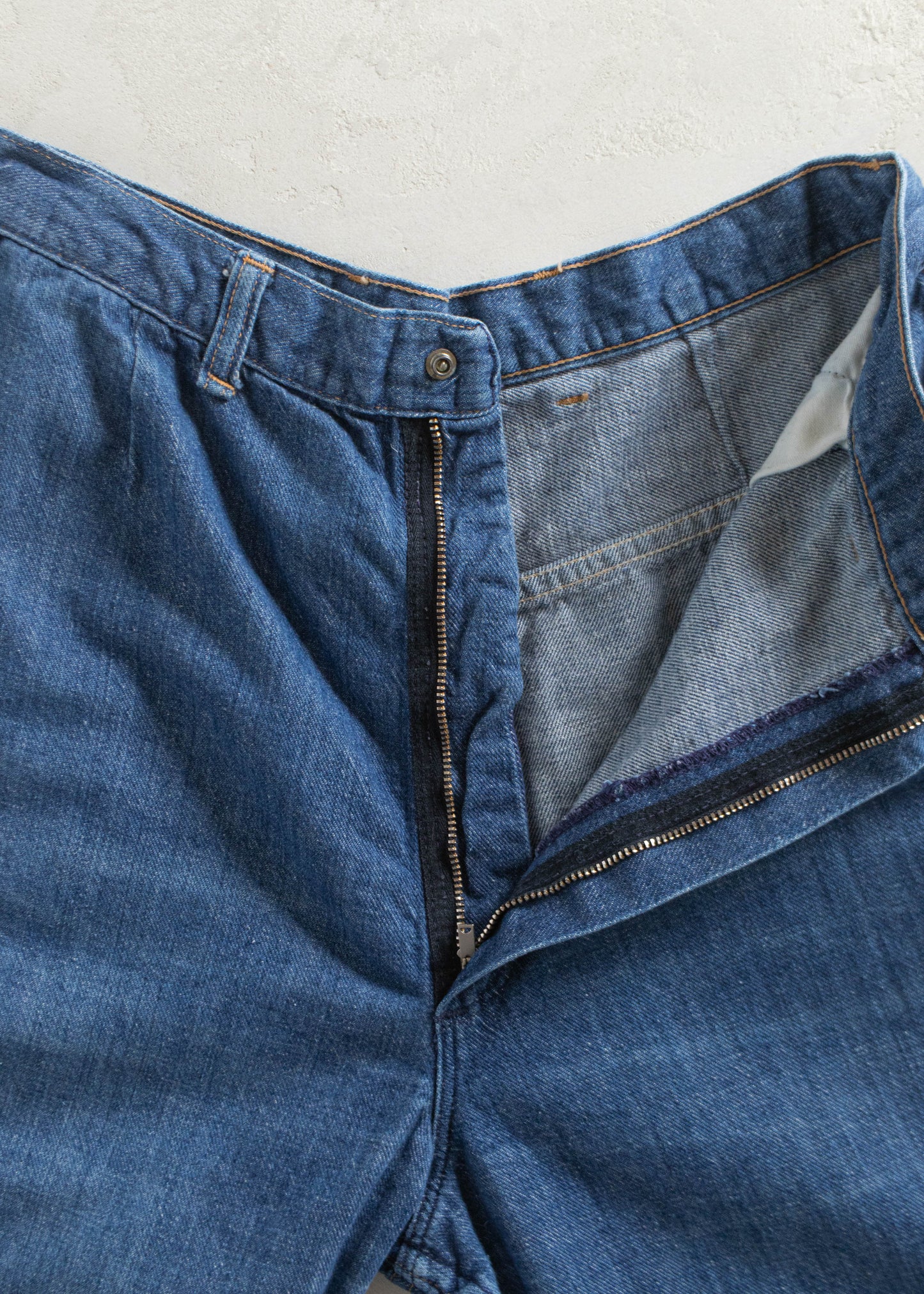 Vintage 1970s Wrangler Midwash Flare Jeans Size Women's 27 Men's 30