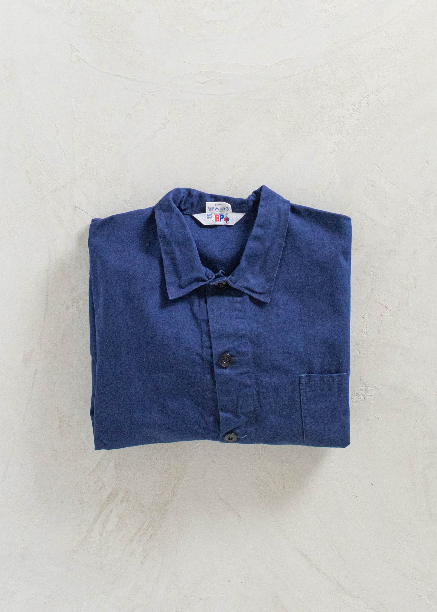 Vintage 1980s BP Bleu de Travail Workwear Chore Jacket Size XL/2XL