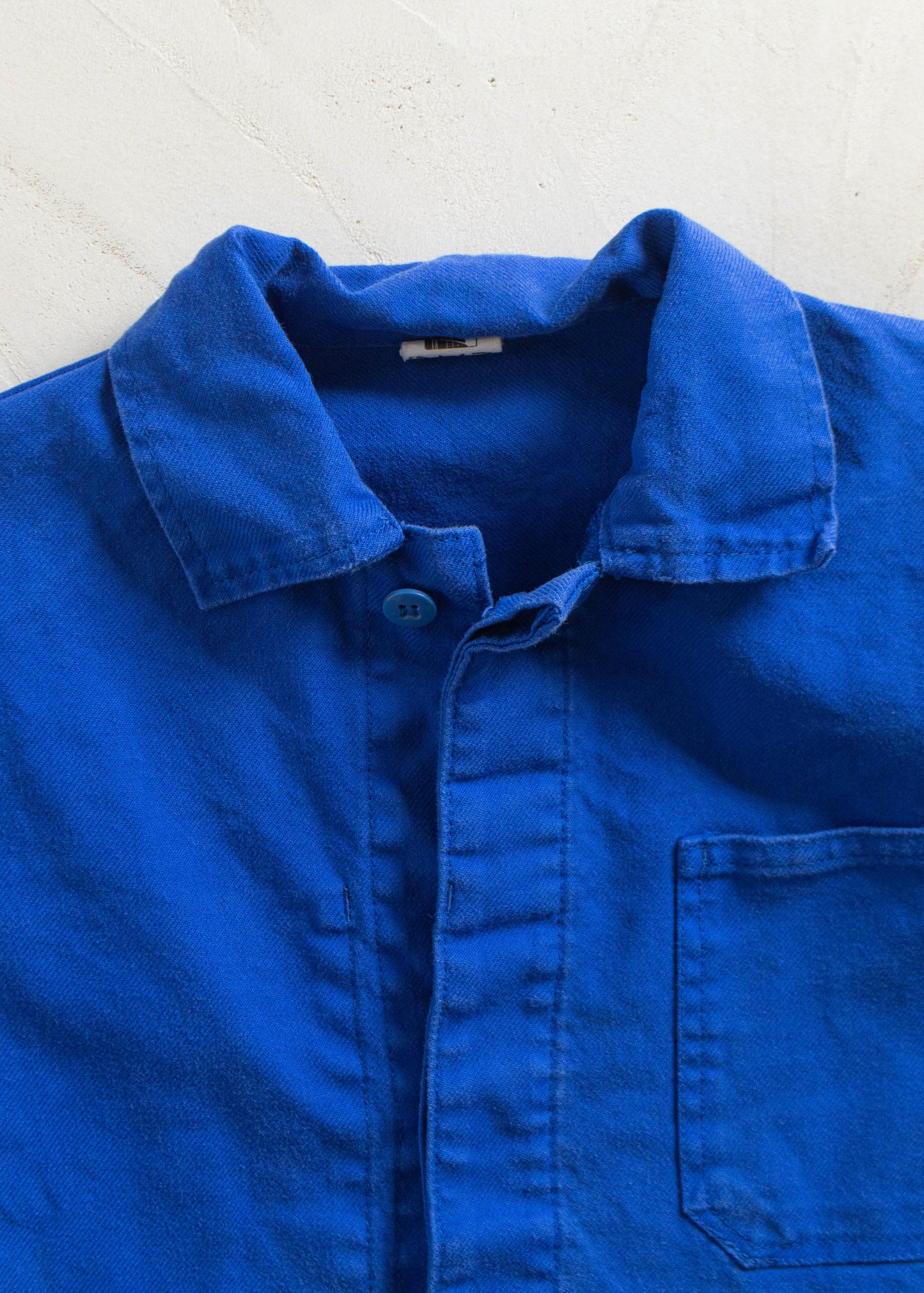 Vintage 1980s DMD Bleu de Travail Workwear Chore Jacket Size S/M