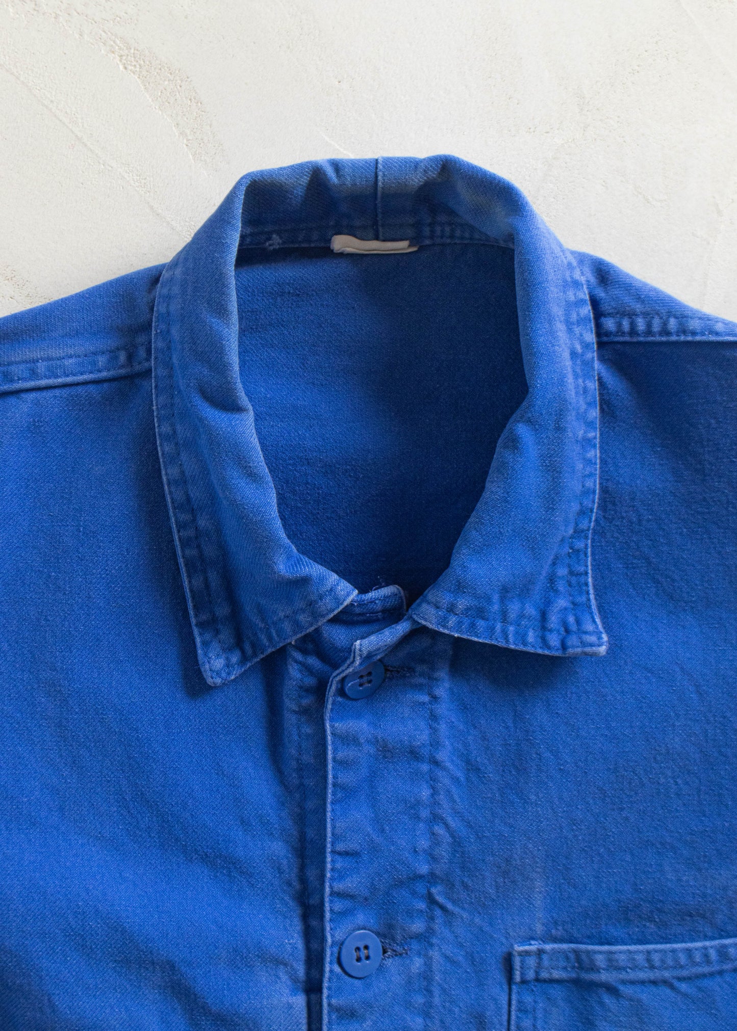 Vintage 1980s Bleu de Travail Workwear Chore Jacket Size XS/S