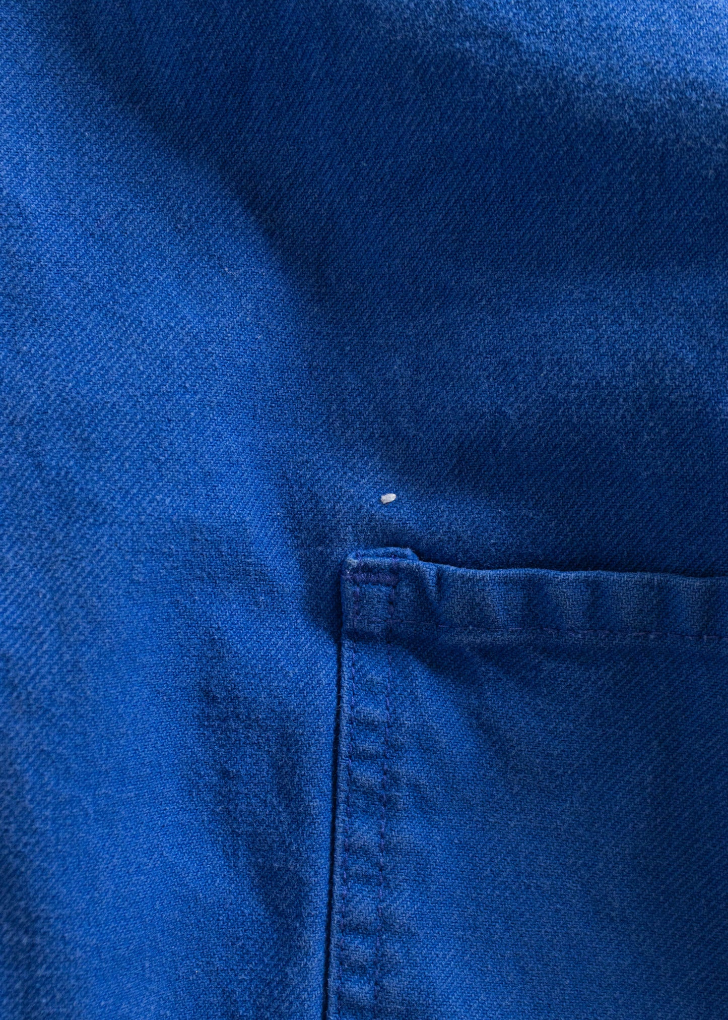 Vintage 1980s Bleu de Travail Workwear Chore Jacket Size XL/2XL