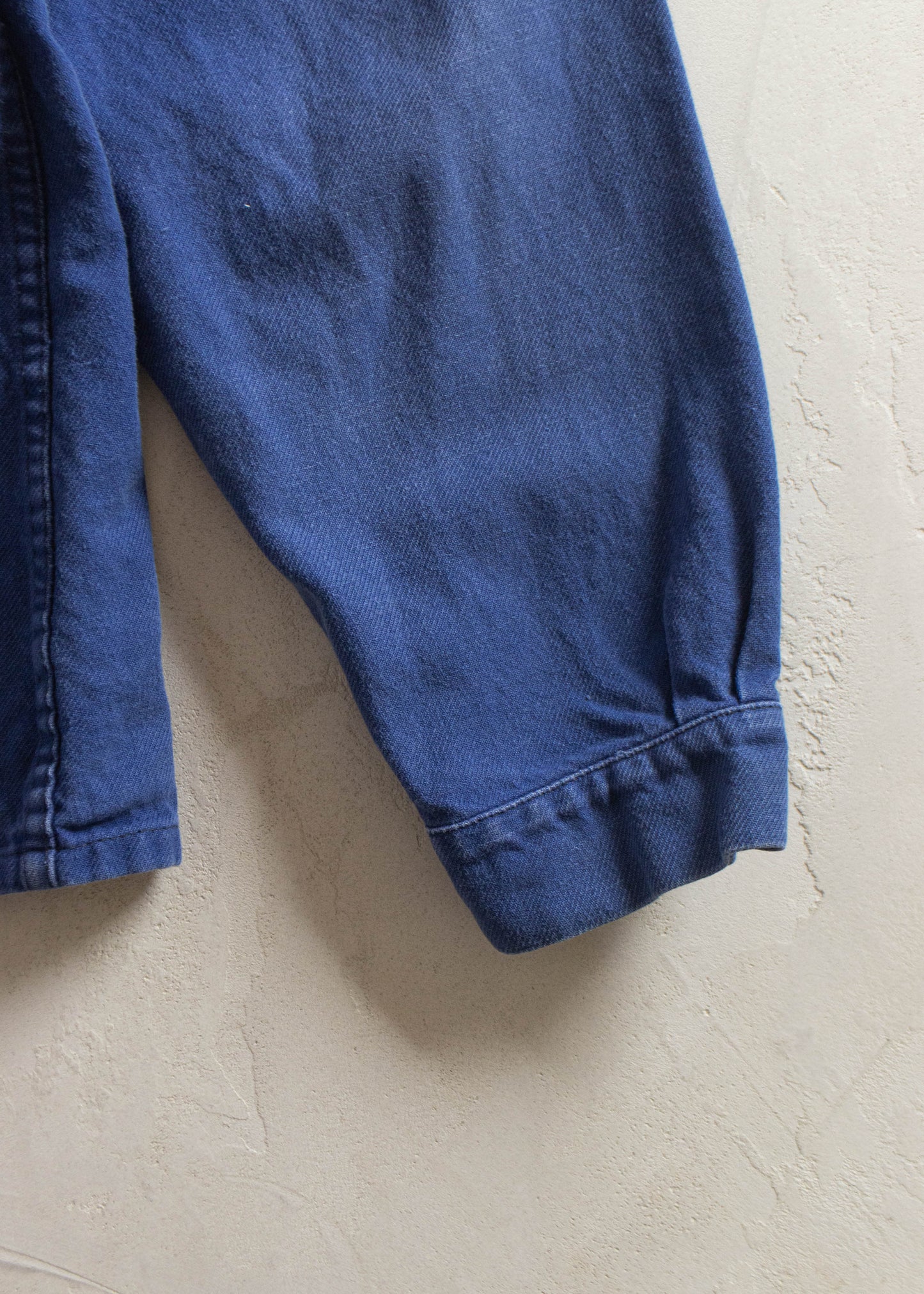Vintage 1980s Bleu de Travail Workwear Chore Jacket Size L/XL