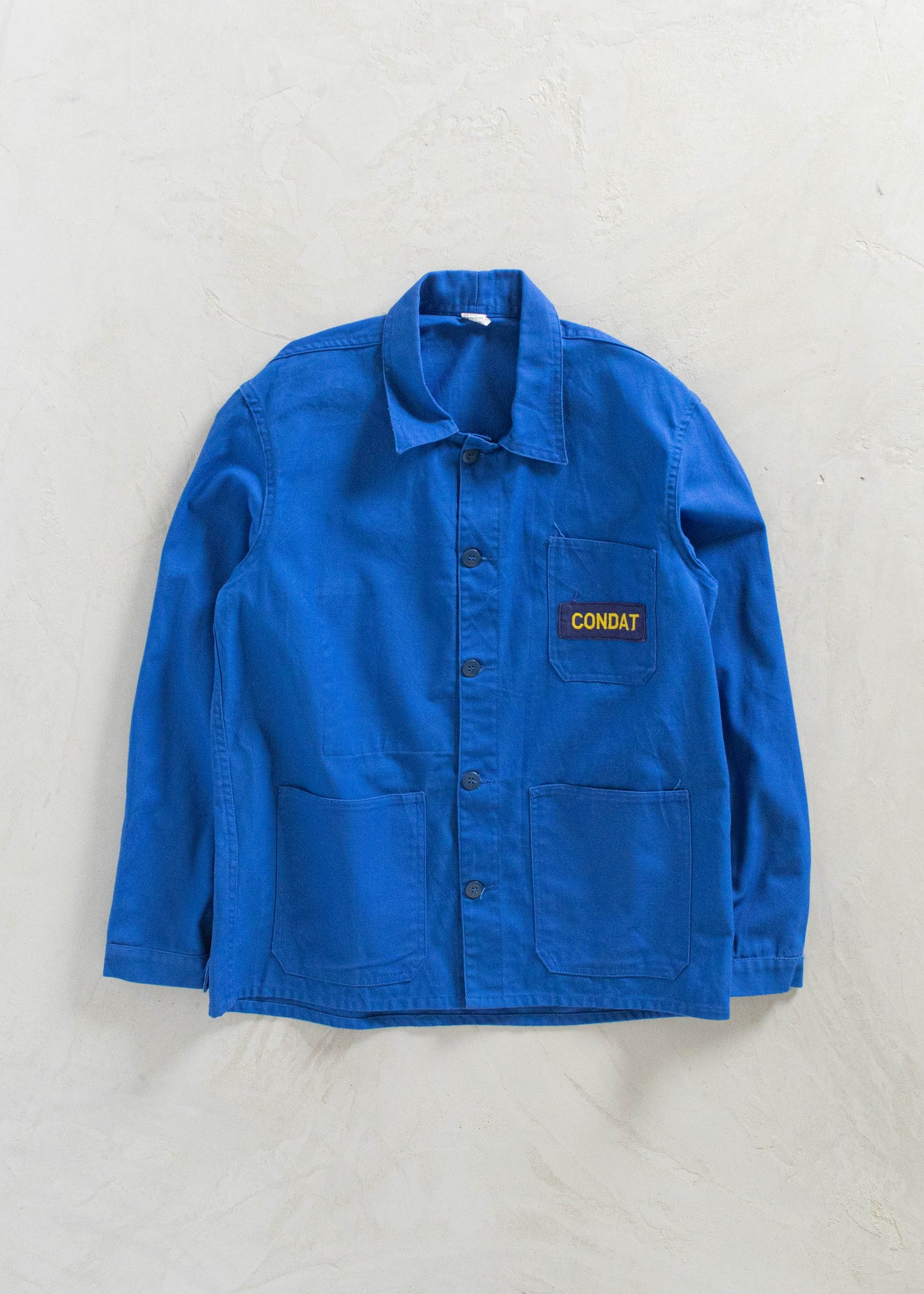 Vintage 1980s Condat Bleu de Travail Workwear Chore Jacket Size M/L
