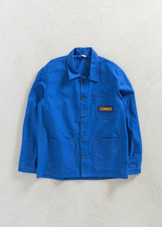 Vintage 1980s Condat Bleu de Travail Workwear Chore Jacket Size M/L