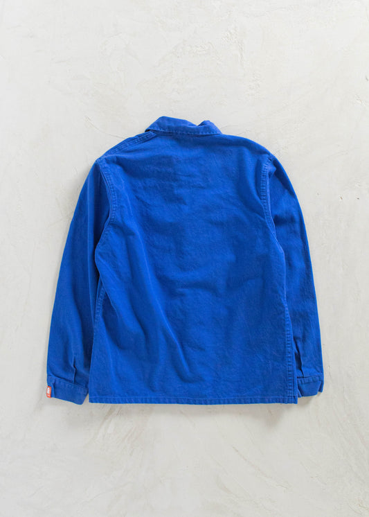 Vintage 1980s DMD Bleu de Travail Workwear Chore Jacket Size S/M