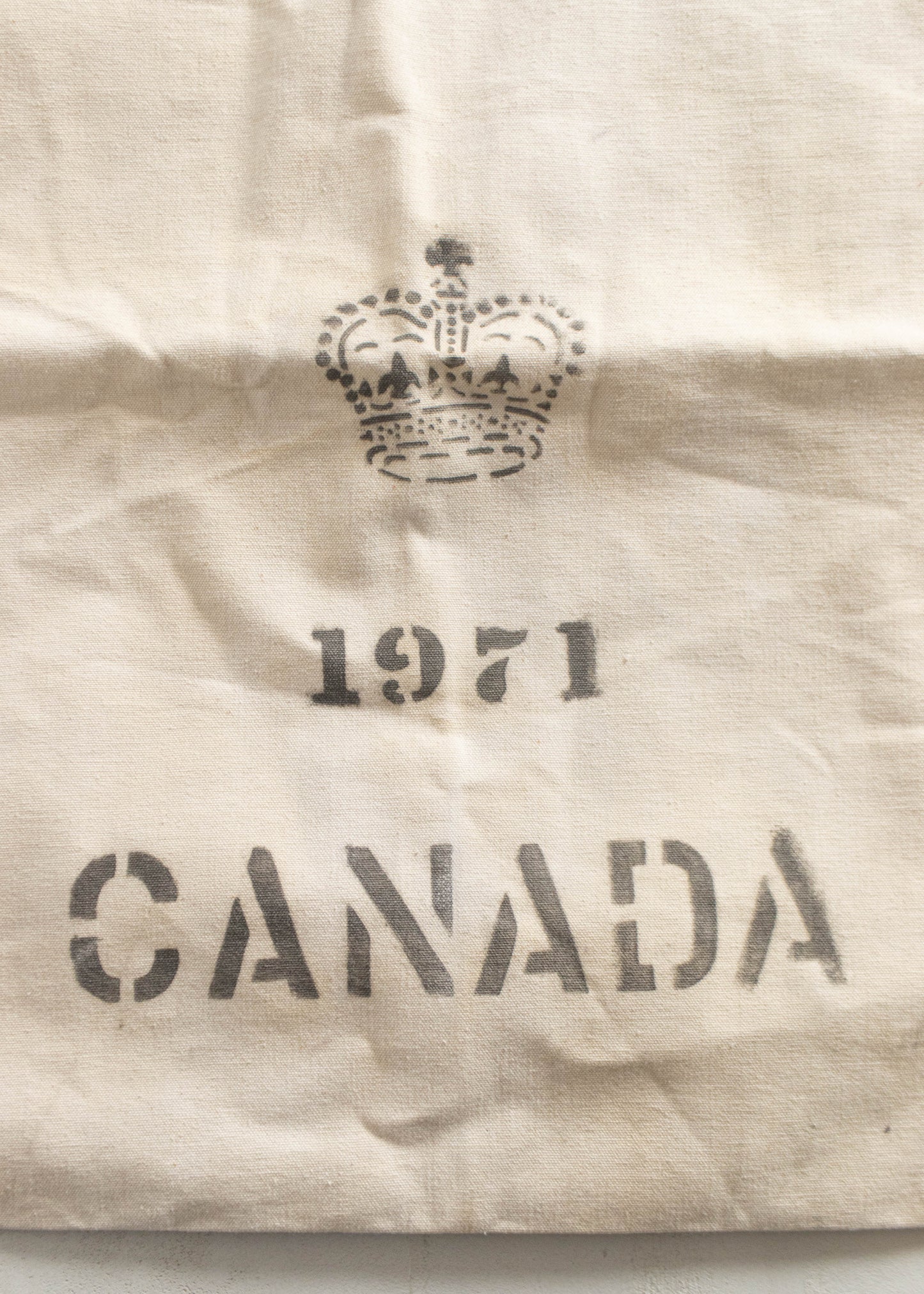 Vintage 1970s Canada Bank Bag