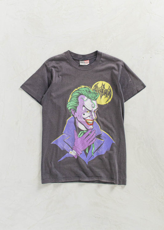 Vintage 1989 "DC Comics The Joker" T-Shirt Size S/M
