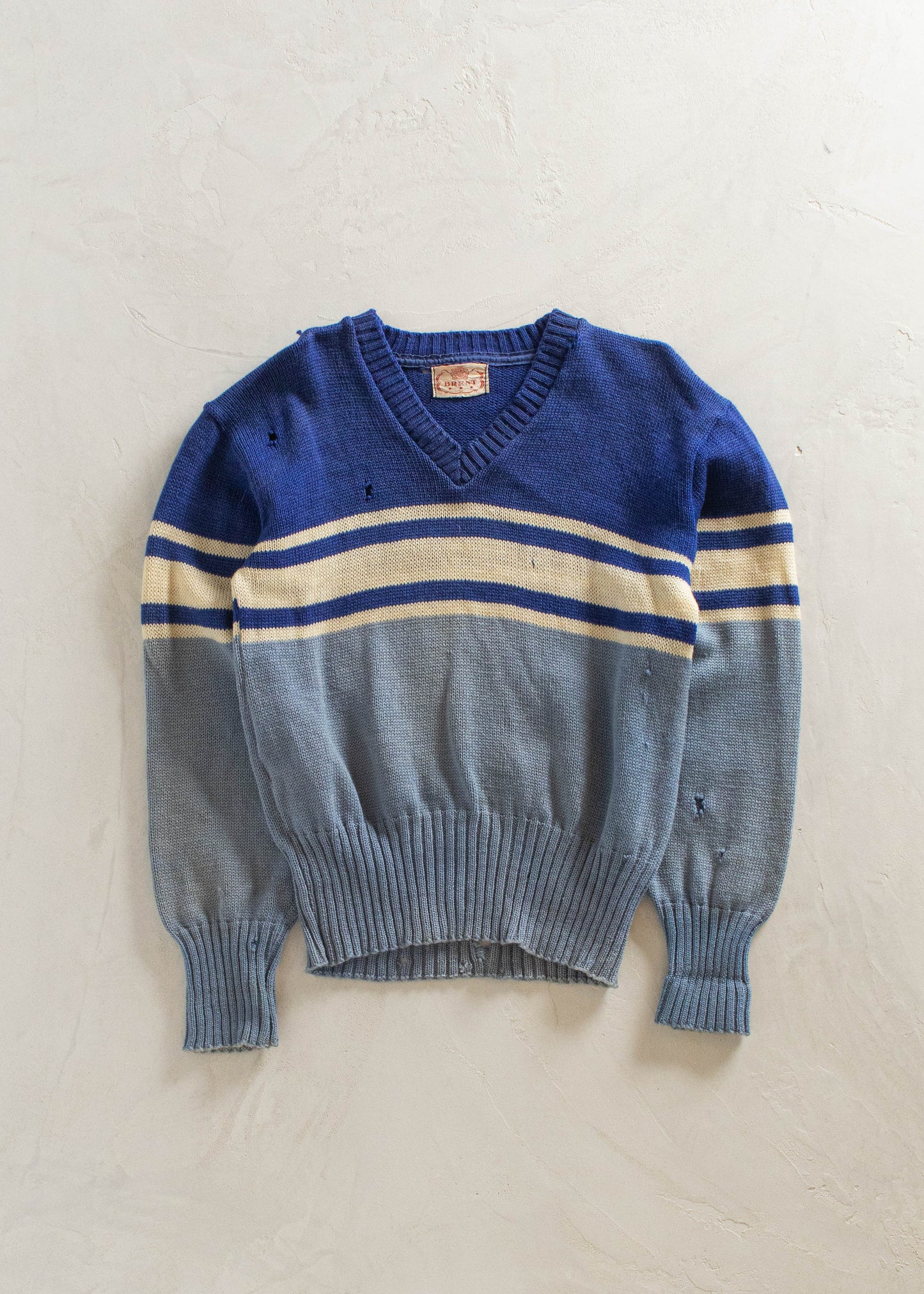 1950s Brent Wool Pullover Sweater Size S/M