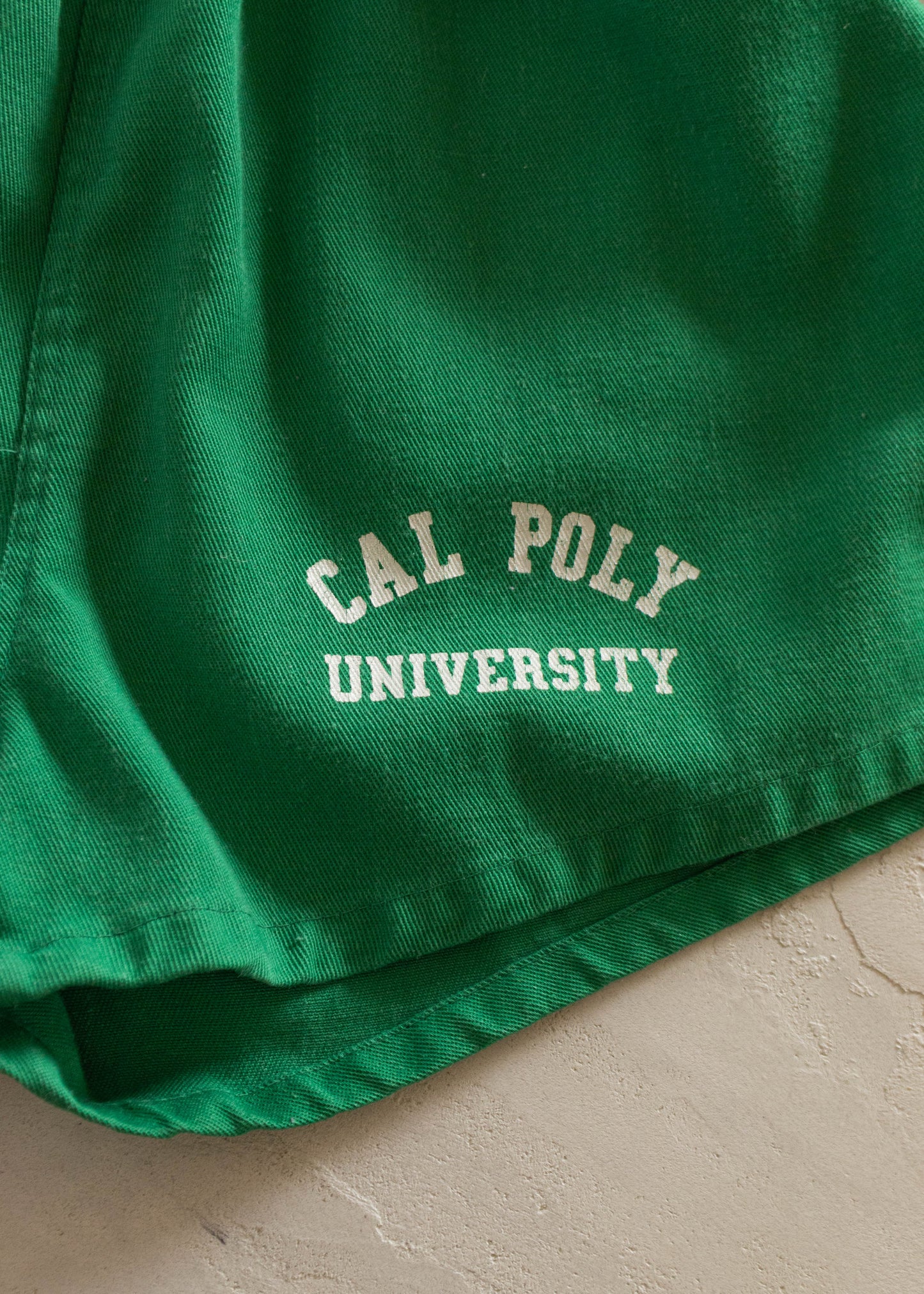 1970s Cal Poly University Athletic Short Size 2XS/XS
