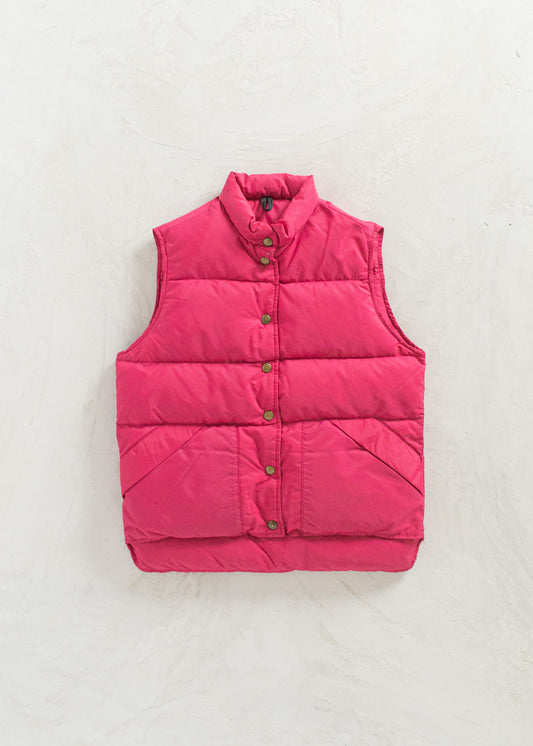 Vintage 1980s Woolrich Down Filled Vest Size S/M