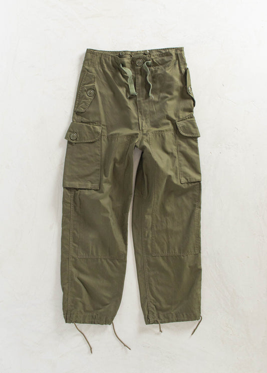 Vintage 1980s Military Wind Cargo Pants Size XS/S