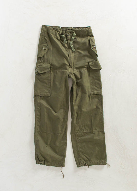 Vintage 1980s Military Wind Cargo Pants Size XS/S
