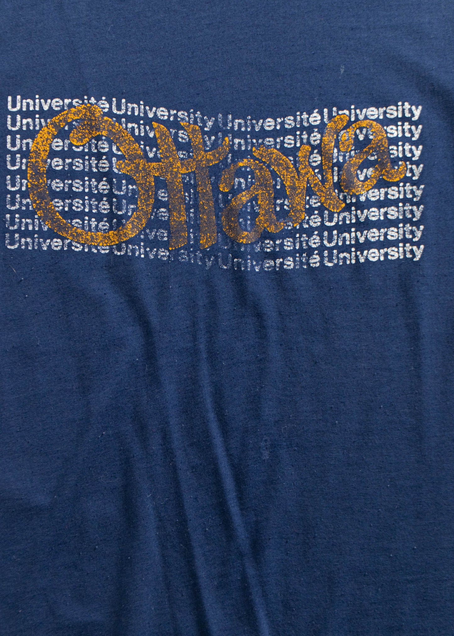 Vintage 1980s Ottawa University T-Shirt Size M/L