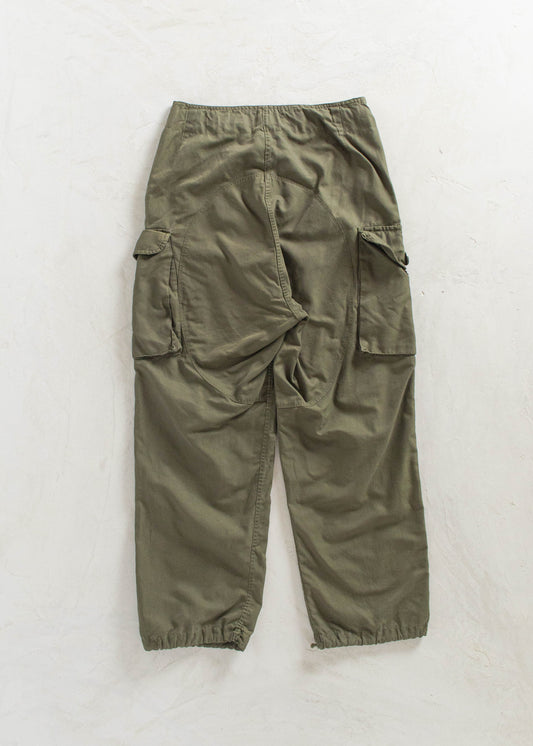 Vintage 1980s Military Wind Cargo Pants XS/S