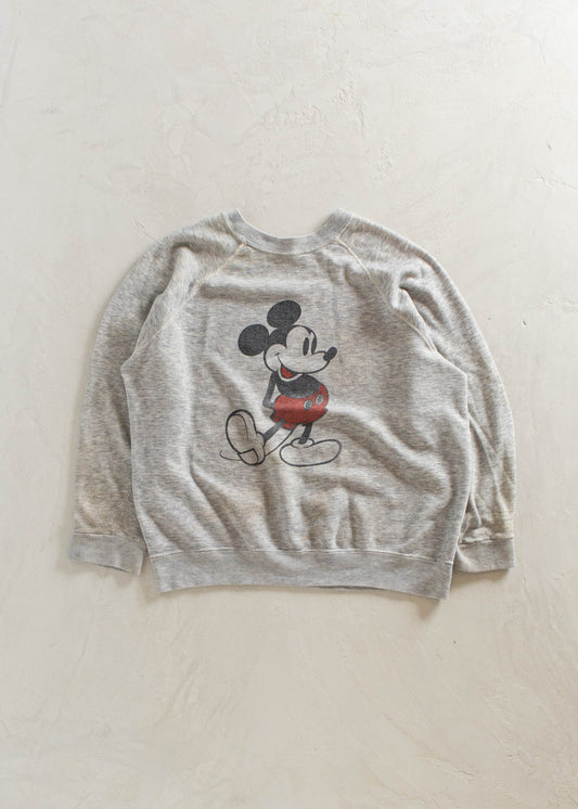 1980s Walt Disney Mickey Mouse Sweatshirt Size M/L
