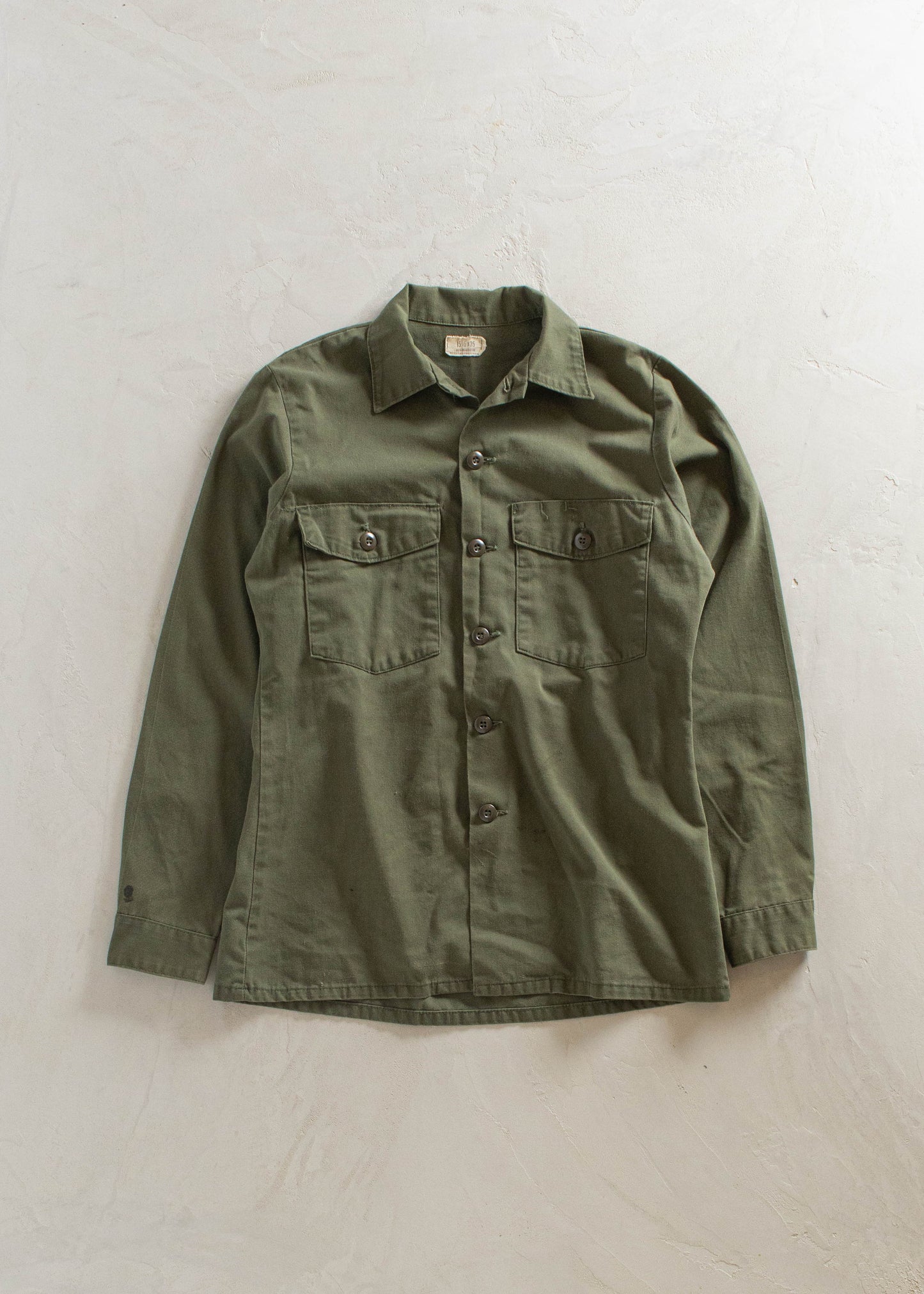1970s OG 507 Type lll Fatigue Shirt Size S/M