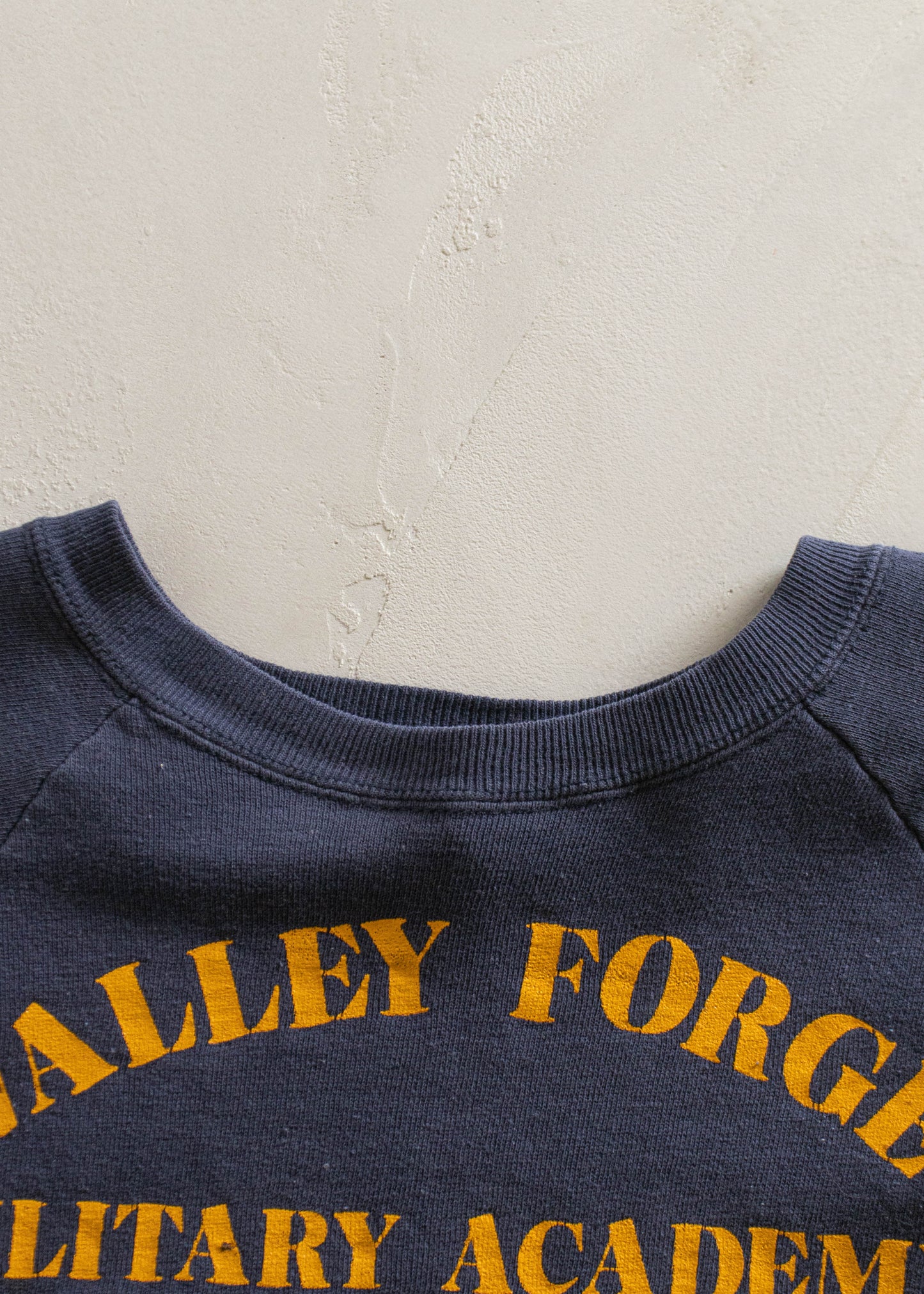 1970s Russell Athletic Valley Forge Military Academy Sweatshirt Size M/L
