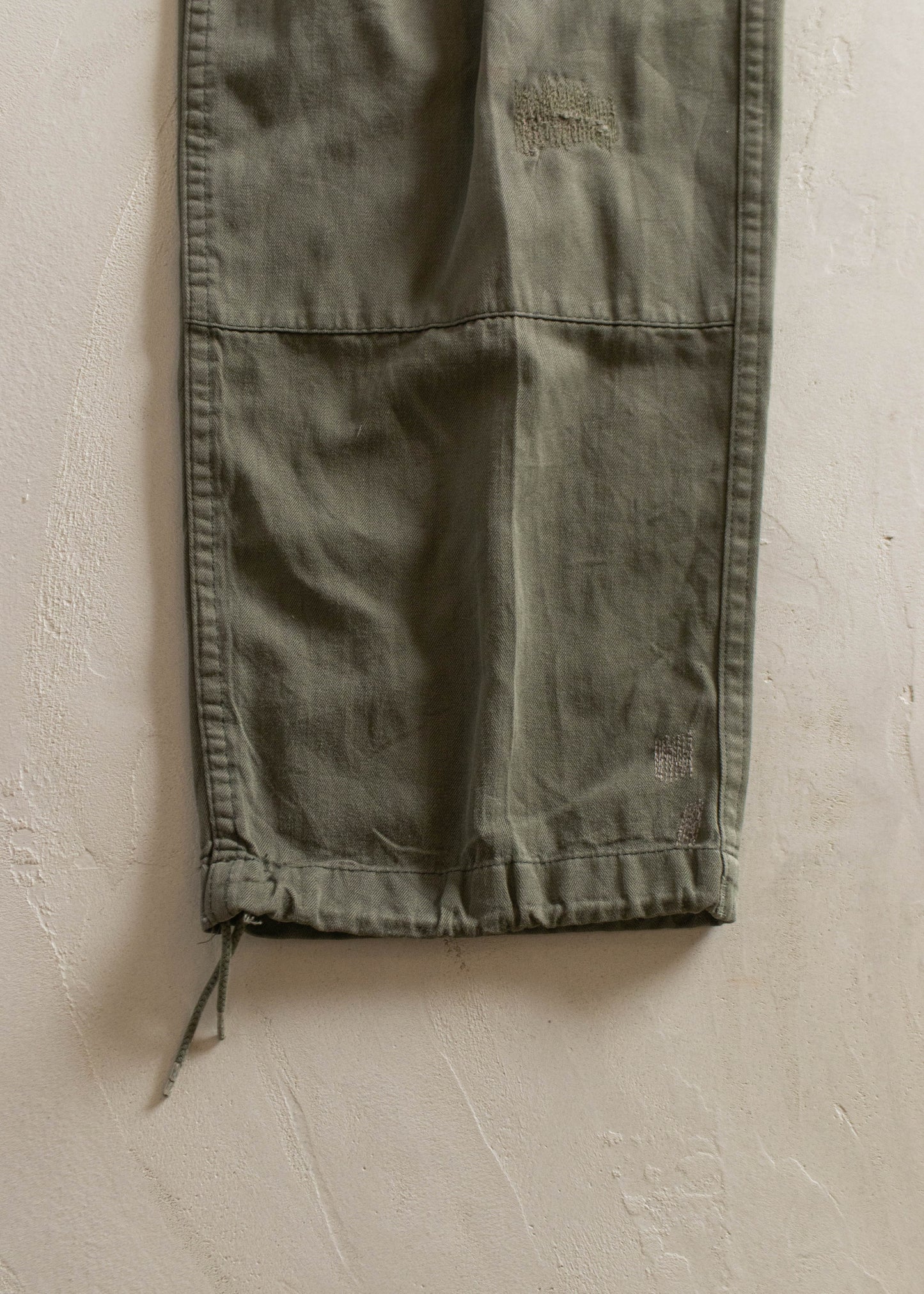 1982 Paul Royé HBT French Military Cargo Pants Size Women's 27 Men's 30