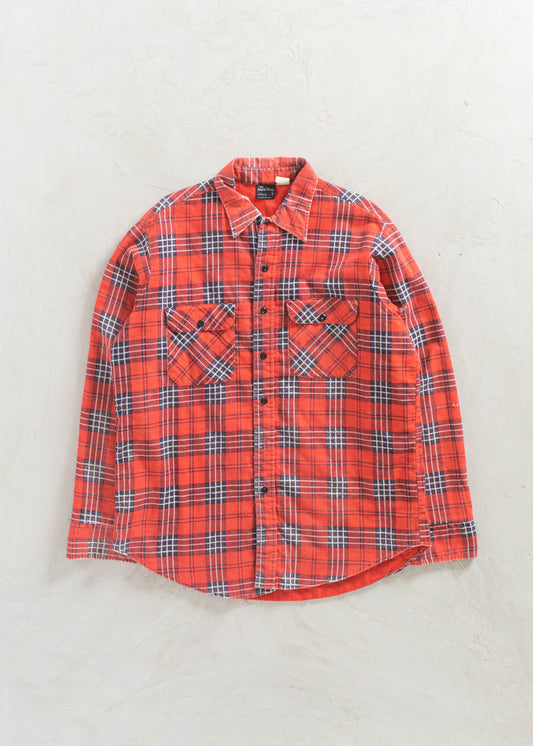 Vintage JC Penney Padded Cotton Flannel Jacket Size M/L