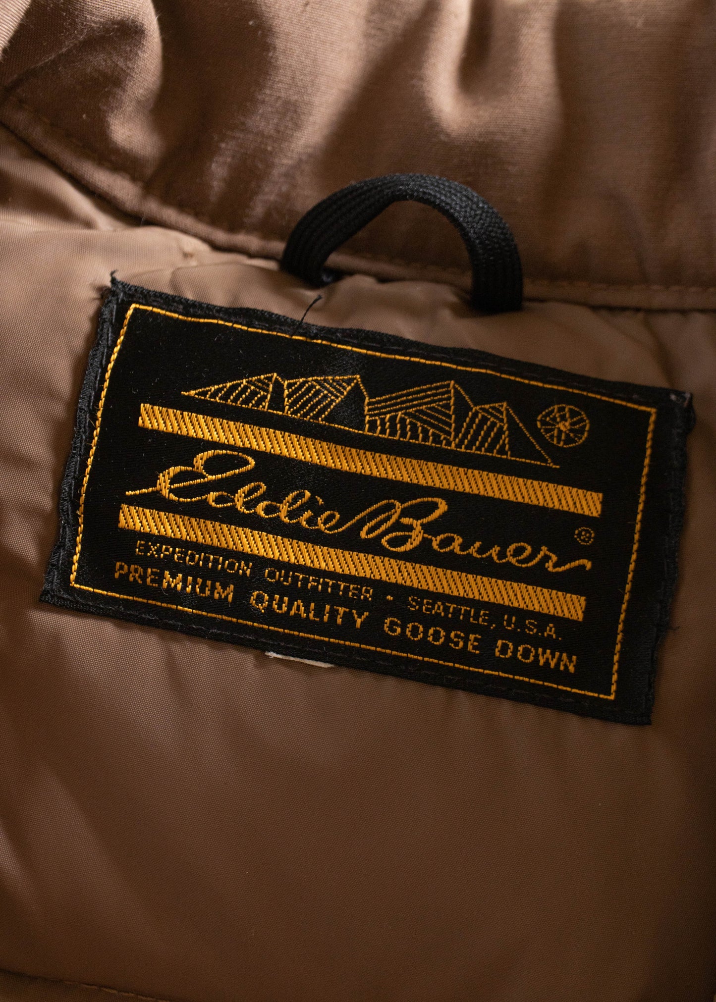 1980s Eddie Bauer Down Filled Jacket Size XS/S